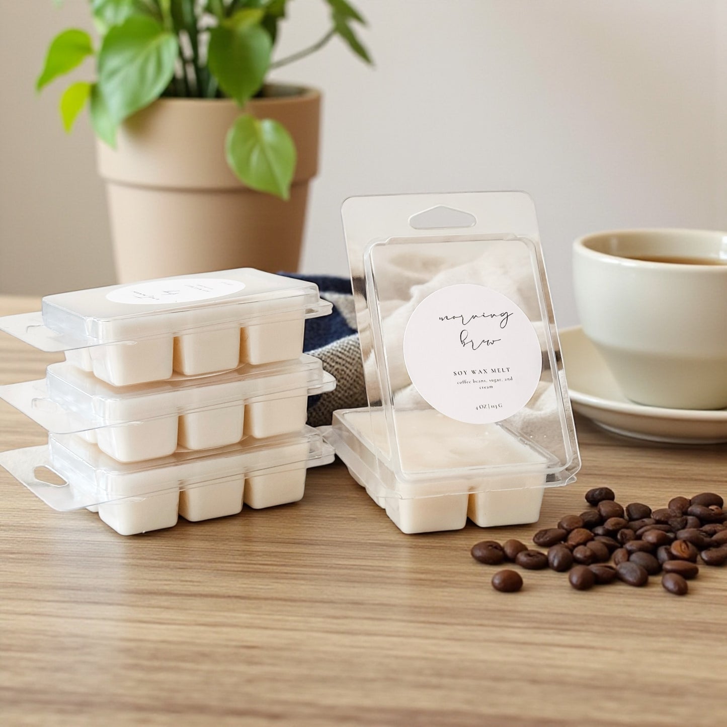 Morning Brew Wax Melts | Fresh Coffee & Vanilla Bean
