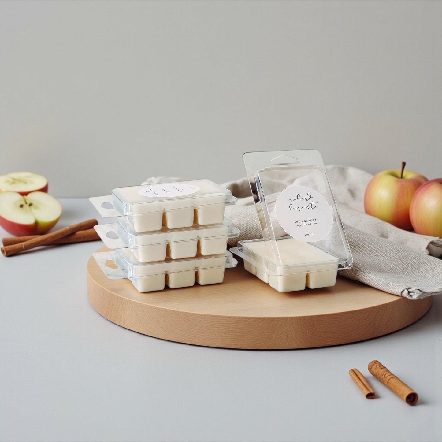 Orchard Harvest Wax Melt | Cozy Autumn Apple & Spice Blend