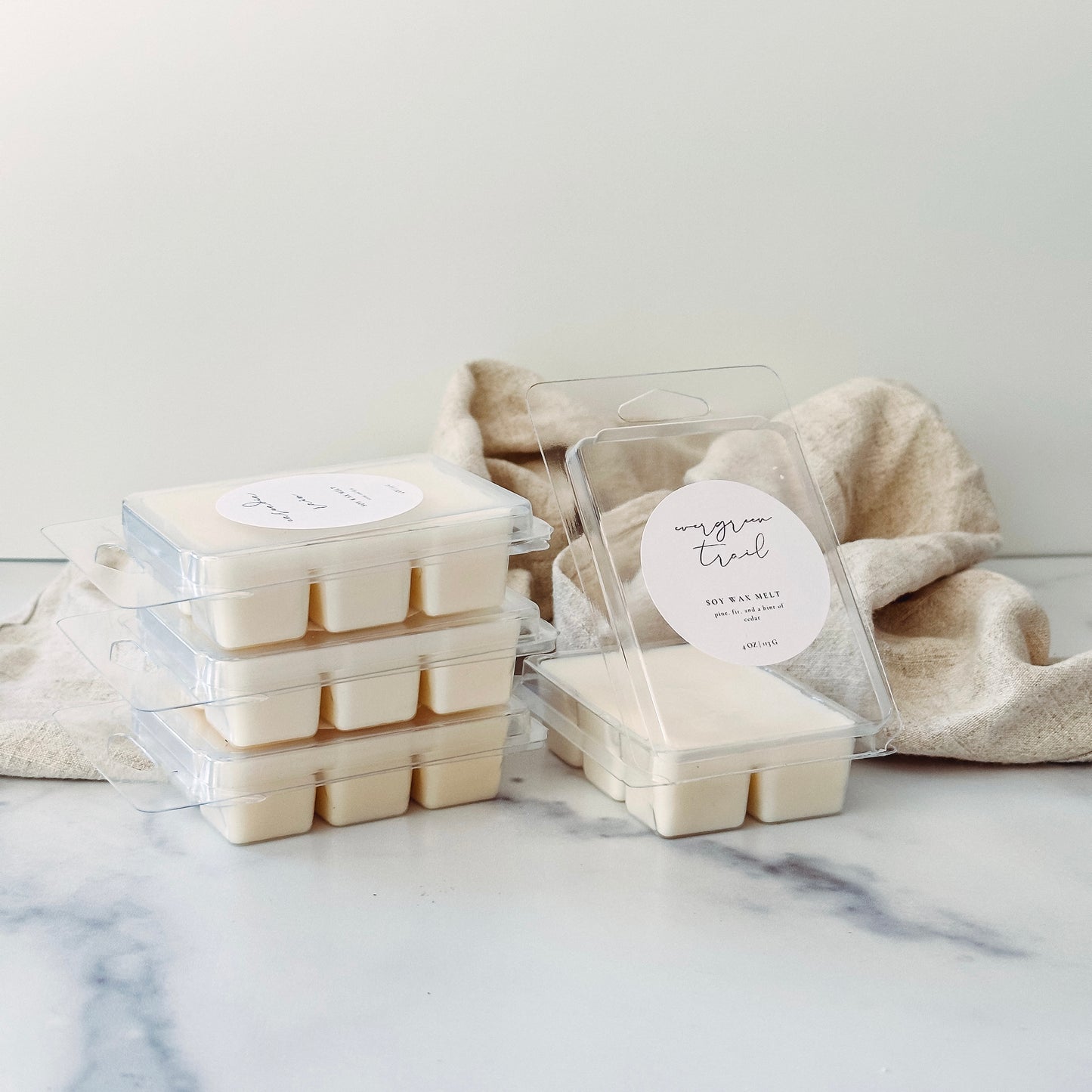 Evergreen Trail Wax Melts | Pine, Cedar & Forest Air