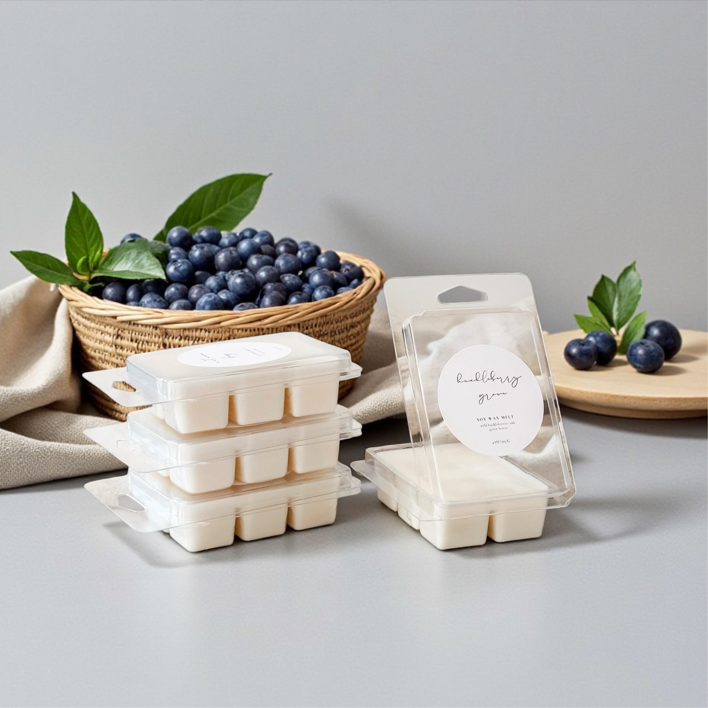 Huckleberry Grove Wax Melts | Wild Berry & Evergreen Scent