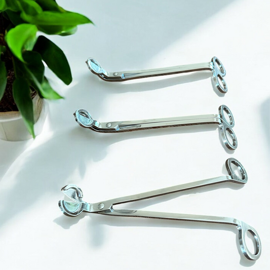 Candle Wick Trimmer – Stainless Steel, Long Handle, Precision Cut for Clean Burn