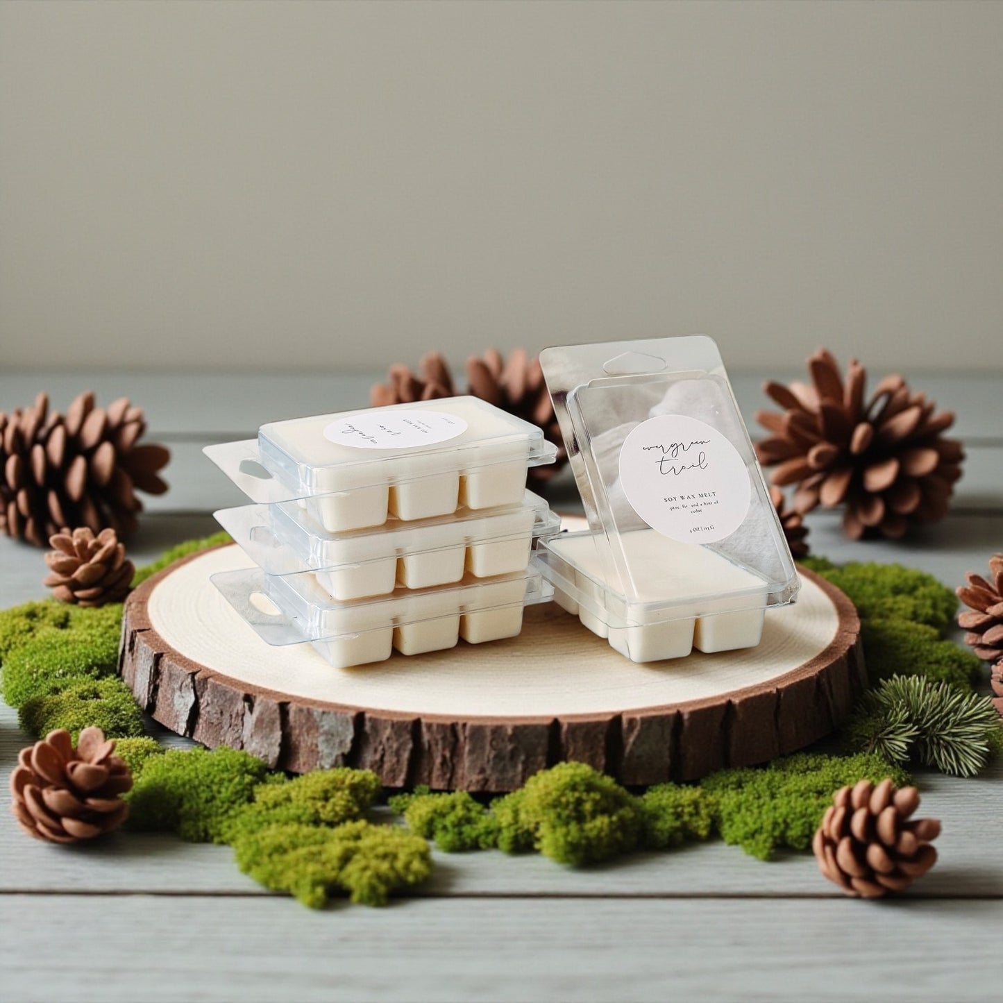Evergreen Trail Wax Melts | Pine, Cedar & Forest Air